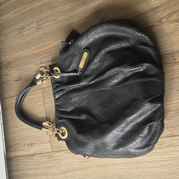 Cynthia Rowley Handbags - Cynthia Rowley Genuine Leather Snakeskin Print Satchel